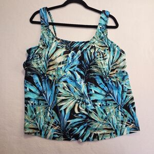 MAXINE OF HILLYWOOD 2pc Swimm Set Top Size 20W.‎ Bottom Size 22W